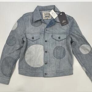 Levi’s Made And Crafted Japanese Denim Trucker Jacket Sunspot Women’s XS